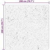  HUARTE kratkih vlakana mekani i perivi crveni 200x200 cm | shoptok.hr