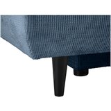 MID.YOU ZOFA S POSTELJNO FUNKCIJO, modra tekstil | Shoptok.si
