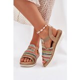 EVENTO Women's Sandals With Weaving Multicolor Jelana Cijene