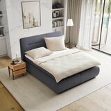 Bessagi Home Postelja Boxspring Bella, Siva, Z Nadvložkom, 180x200 | Shoptok.si