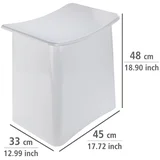 22949100 - Stolica WING 45x48 cm bela/crna