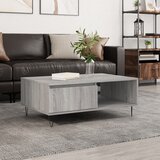 vidaXL Stolić za kavu siva boja hrasta 90x60x35 cm konstruirano drvo Cijene