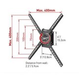 Barkan BM300R LCD TV zglobni zidni nosač do 65 inča Cene