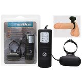 Seven Creations Crni vibrirajući prsten za penis | shoptok.hr