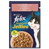 Purina sosić za mačke felix sensations jellies, škampi, 85g Cene