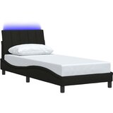  Okvir za krevet bez madraca Hanko crni 90x190cm od tkanine | shoptok.hr