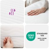  Madrac od pjene bijeli 160x210 cm tvrdoća H2 H3 | shoptok.hr