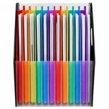  Organizator za mape za uredske dokumente, 13 pretinaca, A4, crni | shoptok.hr