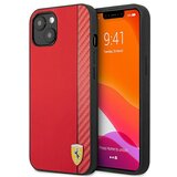 Ferrari FESAXHCP13SRE IPHONE 13 MINI 5,4 CZERWONY/RED HARDCASE ON TRACK CARBON STRIPE, (21899047) | Shoptok.si