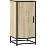  Komoda boja hrasta 35,5 x 35 x 76 cm konstruirano drvo i metal | shoptok.hr
