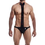 MOB tuxedo lace thong black l/xl Cene