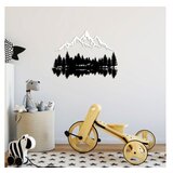 Wallity and mountain - 12 black white decorative metal wall accessory | ePonuda.com