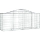  Lučne gabionske košare 50 kom 200x50x80/100cm pocinčano željezo | shoptok.hr