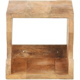  Zidni stalak za bicikl 35 x 25 x 25 cm masivno grubo drvo manga | Eponuda.ba