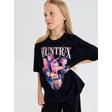 Sinsay Pamučna oversize majica s printom K-Pop Demon Hunters | shoptok.hr