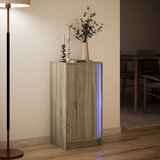  Komoda s LED boja hrasta sonome 42,5x34x85 cm konstruirano drvo | shoptok.hr