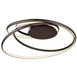 Trio Select Crna LED stropna svjetiljka s metalnim sjenilom Nala – | shoptok.hr