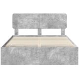vidaXL Okvir za krevet s ladicama Betonski sivi 150 x 200 cm | shoptok.hr