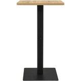 Bistro stolić boje hrasta 70 x 70 x 107 | shoptok.hr