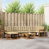  Set vanjskih sofa 8 kom. Prirodna i bež | shoptok.hr