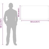  Kuhinjski zid 2 pcs Crna 120 x 60 cm Staklo otporno na udarce | shoptok.hr