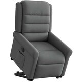 Maison Chic Električni naslanjač - Relax naslanjač s funkcijo vstajanja temno siv, (22061349) | Shoptok.si