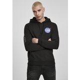 MT Men NASA Insignia Flag Hoody Black Cene