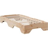  Okvir kreveta bez madraca koji se može složiti 75x190 cm drvo | shoptok.hr