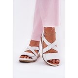 Maciejka Women's Leather Sandals With Velcro | shoptok.hr