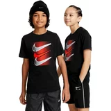 Nike Majice s kratkimi rokavi CAMISETA UNISEX NIOS SPORTSWEAR DX9525 Črna