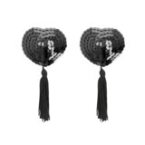 Coquette Klobučki za bradavičke Heart, črni | Shoptok.si