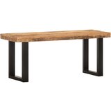 vidaXL Klop 110 cm trden robusten mangov les in jeklo Cene