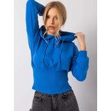 RUE PARIS Sweatshirt-RV-BL-6191.06P-dark blue Cene