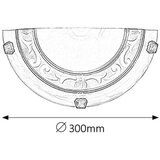 Rabalux laretta zidna lampa E27 60W NM33K4G | Eponuda.com
