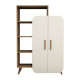 Hanah home polica za knjige form walnut cream | ePonuda.com