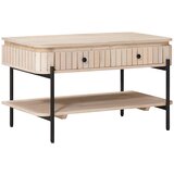  Ručni stolić za kavu Bijela 85 x 45 x 50 cm Čvrsto drvo manga | Shoptok.si