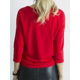 BASIC Feel Good Blouse-RV-BZ-4661.42P-red | Shoptok.si