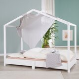 Roba Bela otroška postelja v obliki hiške 70x140 cm Montessori – | Shoptok.si