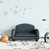 The Living Store Otroški kavč temno siv 50x40x30 cm blago - Otroški Kavč, (21662173) | Shoptok.si