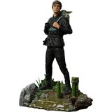 Star Wars The Book of Boba Fett Luke Skywalker in Grogu Training zbirateljski kip 20cm Cene
