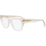 Roma Rose Round Eyeglasses ONE SIZE (53) Roza/Kristalna