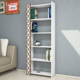Woody Fashion polica za knjige city white Cene
