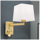 Orion wa 2-1469/1- led zidna lampa carlton 1xE27/40W/230V + LED/3W bela/zlatna | Eponuda.com