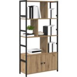 vidaXL Polica hrast artisan 80 x 30 x 155,5 cm Konstruirano drvo | shoptok.hr