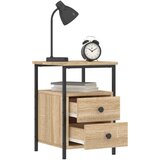 vidaXL Noćni ormarići 2 kom boja hrasta sonome 34x35 5x50 cm drveni | shoptok.hr