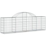  Lučne gabionske košare 13 kom 200x30x60/80 cm pocinčano željez | shoptok.hr