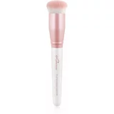 Luvia Cosmetics Prime Vegan Blurring Buffer čopič za podlago in puder 115 Candy (Pearl White / Rose) 1 kos