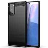  Gumijasti / gel etui Carbon za Samsung Galaxy Note 20 - črni Cene