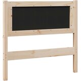  Tapecirani uzglavlje Smeđa 100 cm Čvrsto borovo drvo | Eponuda.ba