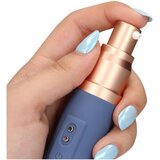 Loveline Travel - baterijski vibrator z držalom za lubrikant (pastelno modra) | Shoptok.si